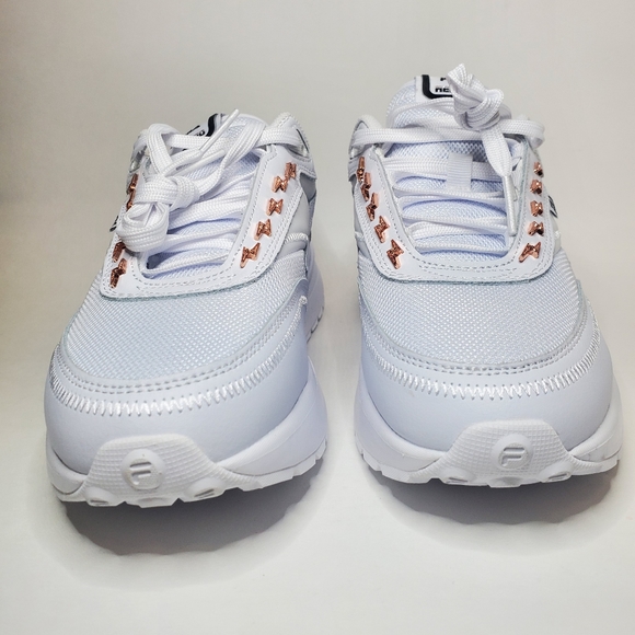 Fila Renno Pierced Sneakers - White - Women's Size 9.5 - NEW - Picture 8 of 11